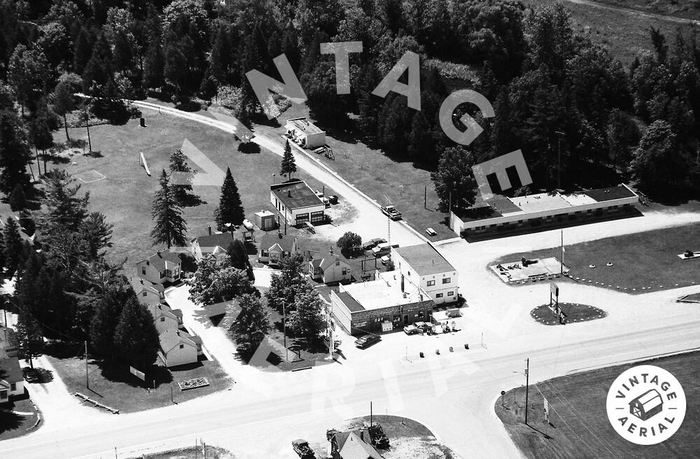 Sall-Mar Resort (Sal-Mar Court) - 1993 Aerial (newer photo)